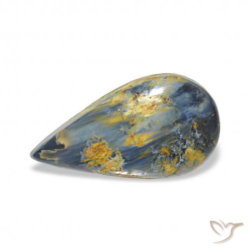 2.88ct Многоцветный Питерсайт, Форма груши, Непрозрачный