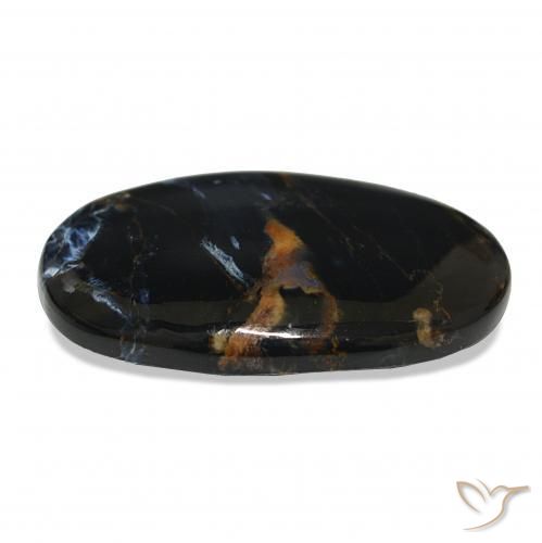 15.20 карата, натуральный Многоцветный Питерсайт, Овал, Непрозрачный