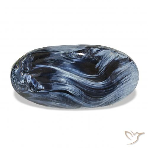 12.19 карата, натуральный Многоцветный Питерсайт, Овал, Непрозрачный