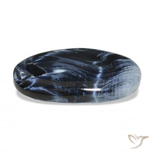 12.19 карата, натуральный Многоцветный Питерсайт, Овал, Непрозрачный