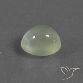 2.23 карата, натуральный Light Green  пренит, Овал, Полупрозрачный