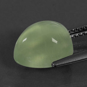 4.69 карата, натуральный Зеленый пренит, Прозрачный, Полупрозрачный