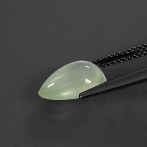 2.43 карата, натуральный Зеленый пренит, Прозрачный, Полупрозрачный