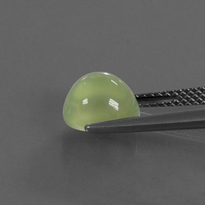 2.76 карата, натуральный Зеленый пренит, Прозрачный, Полупрозрачный