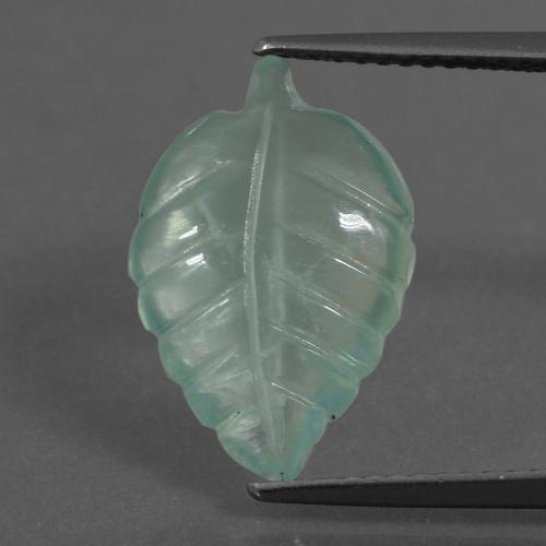 5.02 карата, натуральный Светло-зеленый пренит, Необычная форма, Прозрачный