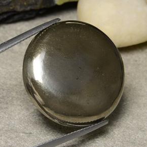 44.39 карата, натуральный Многоцветный Пирит, Огранка Круг, Непрозрачный