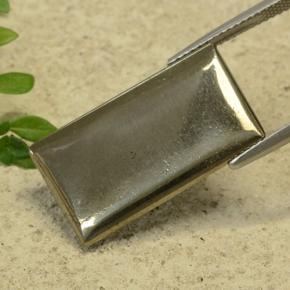 16.04 карата, натуральный Золотой Пирит, Огранка Багет, Непрозрачный