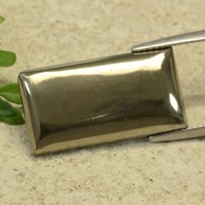 19.66 карата, натуральный Золотой Пирит, Огранка Багет, Непрозрачный