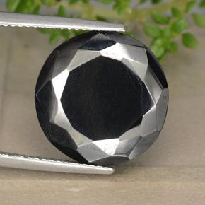 19.12 карата, натуральный Темно-серый металлик Пирит, Огранка Круг, Непрозрачный