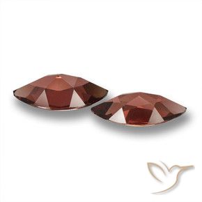 3.99 карата, натуральный Средне-темно-красный Пироп Гранат, Маркиза, VVS-VS