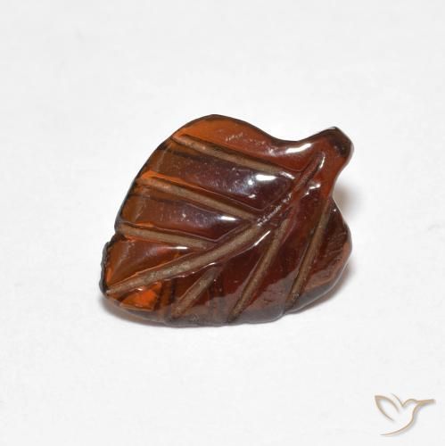 2.63ct Натуральный Огонь Оранжевый Пироп Гранат, причудливая, Полупрозрачный