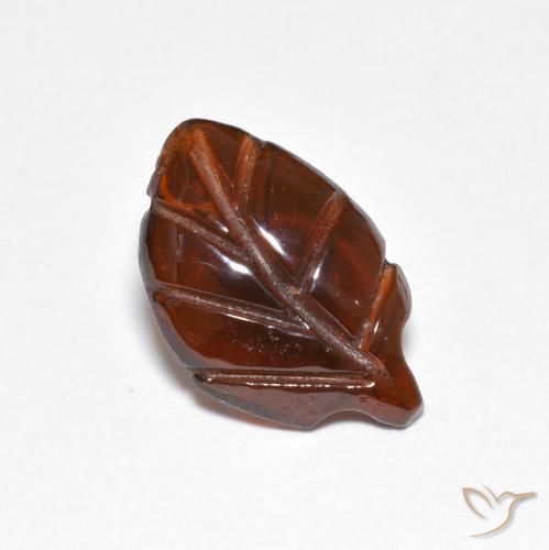 2.72ct Натуральный Темно-оранжевый Пироп Гранат, причудливая, Полупрозрачный