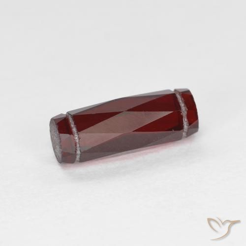 1.48ct Натуральный Темно-красный Пироп Гранат, причудливая, Чистота VS