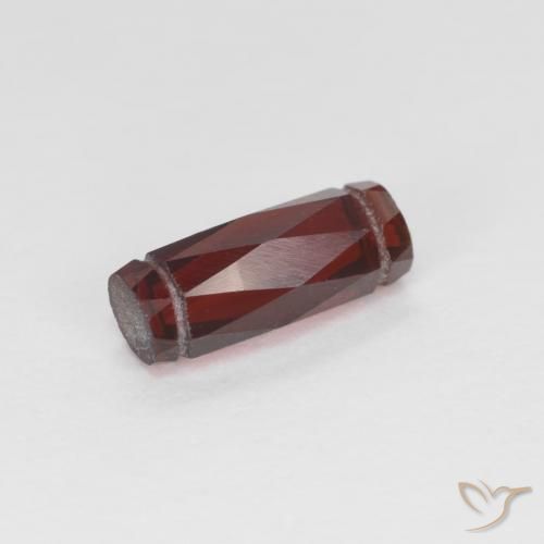 1.30ct Натуральный Темно-красный Пироп Гранат, причудливая, Чистота VS