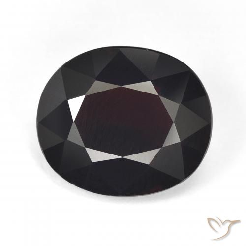 7.91ct Натуральный Красное дерево Пироп Гранат, Овал, VVS-VS