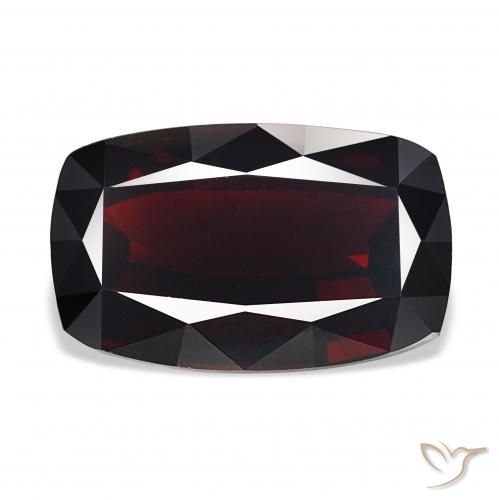 18.58ct Черновато-красный Пироп Гранат, Подушка, Чистота VVS