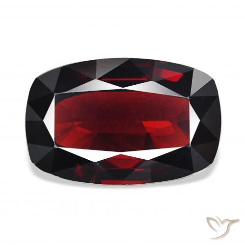17.02ct Натуральный Темно-красный Пироп Гранат, Подушка, Чистота VS