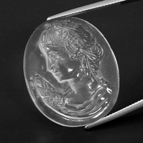 41.41 карата, натуральный Белый Кварц, Необычная форма, Прозрачный