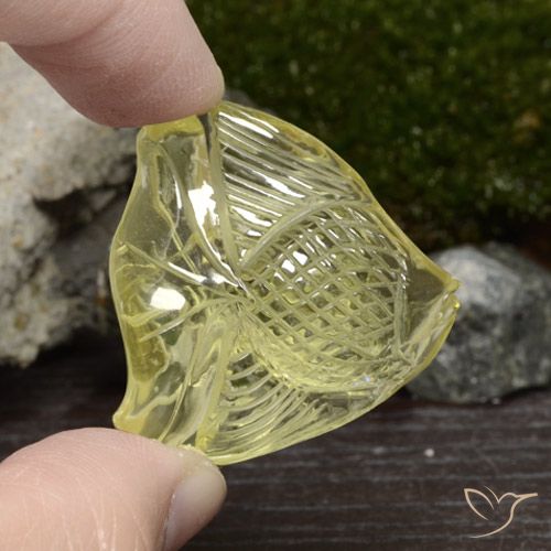 57.41ct Натуральный Laguna Yellow  Кварц, причудливая, Прозрачный