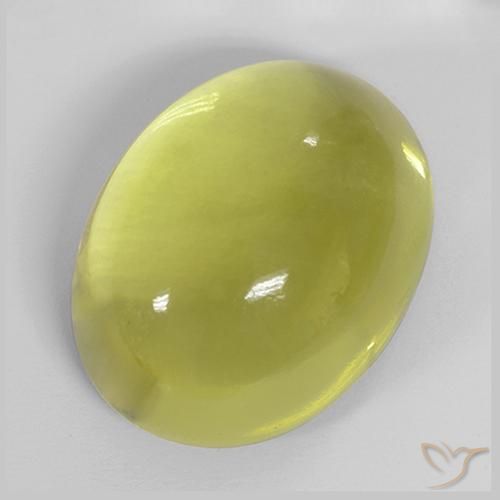 35.55ct Натуральный Средний желтый Кварц, Овал, Прозрачный
