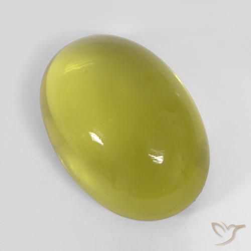 42.25ct Натуральный Шмель желтый Кварц, Овал, Прозрачный
