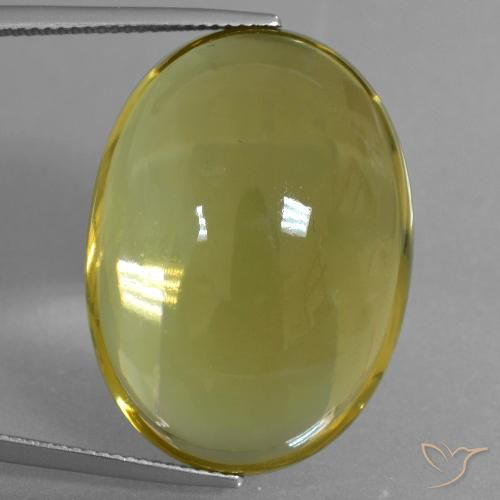 46.61ct Натуральный Шмель желтый Кварц, Овал, Прозрачный