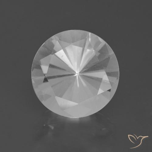 5.17ct Натуральный Белый Кварц, Круглый, Чистота VVS