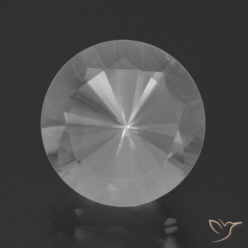 7.05ct Натуральный Белый Кварц, Круглый, Чистота VVS