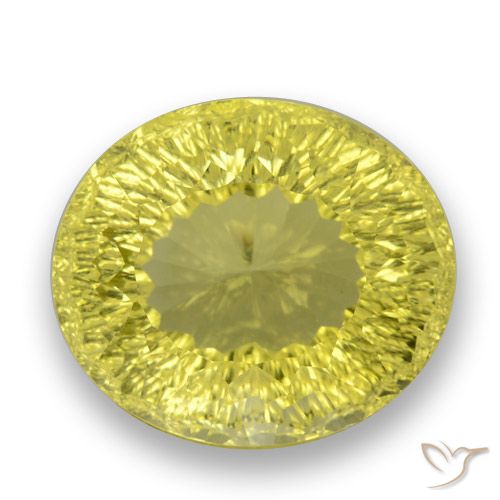 27.80ct Натуральный Шмель желтый Кварц, Овал, Чистота VVS