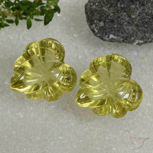 20.42ctw Натуральный Pineapple yellow Кварц, причудливая, Прозрачный