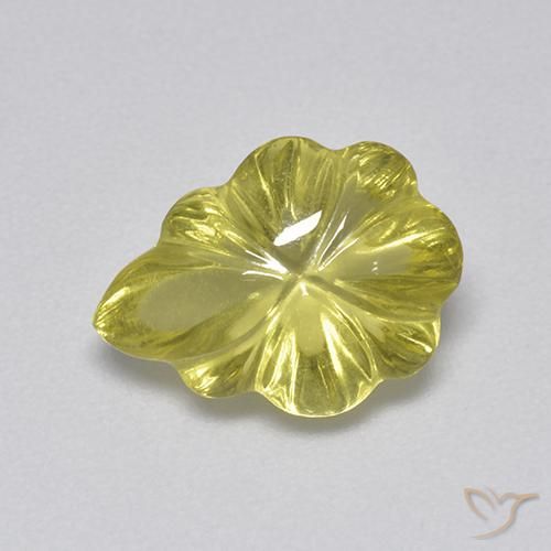 3.41ct Натуральный Средний желтый Кварц, причудливая, Прозрачный