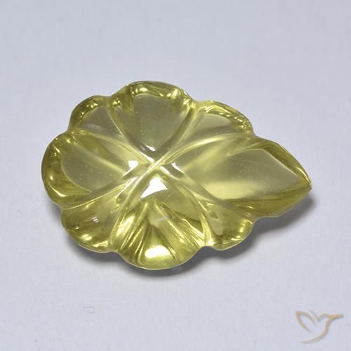 4.34ct Натуральный Мягкий желтый Кварц, причудливая, Прозрачный