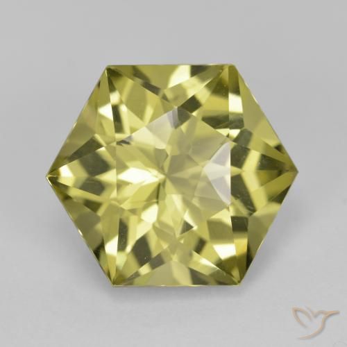 7.26ct Натуральный Средний желтый Кварц, причудливая, VVS-VS