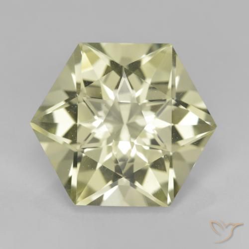 9.32ct Натуральный Светло-желтый Кварц, причудливая, VVS-VS