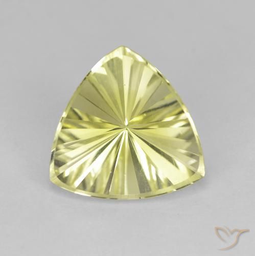 2.37ct Натуральный Средний желтый Кварц, Триллион, Чистота VVS