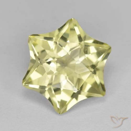 9.07ct Натуральный Средний желтый Кварц, причудливая, VVS-VS