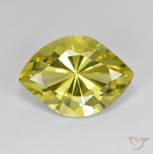 7.32ct Натуральный Светло-желтый Кварц, причудливая, VVS-VS