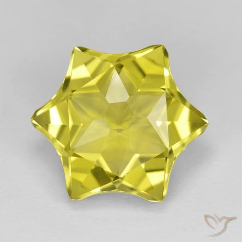 9.41ct Натуральный Средний желтый Кварц, причудливая, Чистота VVS
