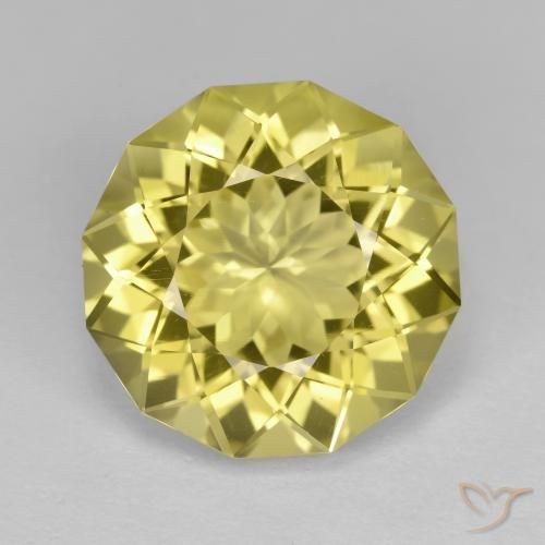 10.26ct Натуральный Очень светлый медово-желтый Кварц, причудливая, VVS-VS