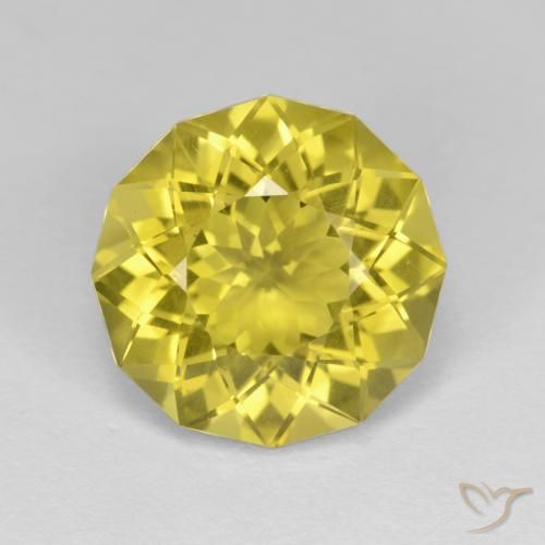 6.05ct Натуральный Средний желтый Кварц, причудливая, VVS-VS