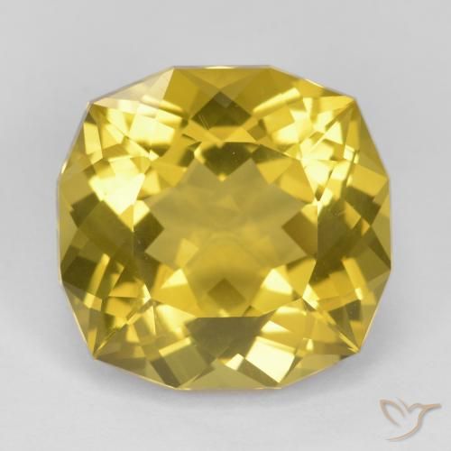 15.19ct Натуральный Средний желтый Кварц, причудливая, Чистота VS