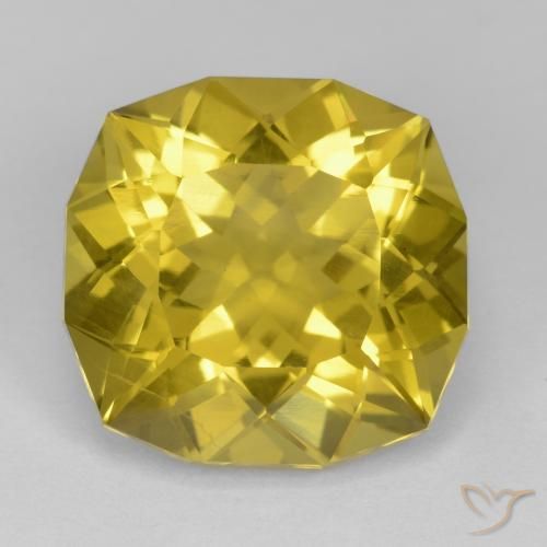 14.50ct Натуральный Светло-медово-желтый Кварц, причудливая, Чистота VS