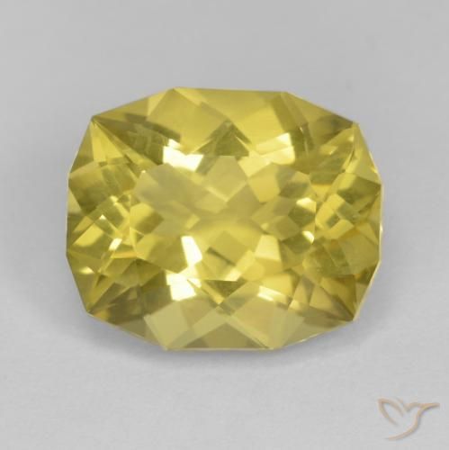 7.96ct Натуральный Горчично-желтый Кварц, причудливая, Чистота VS