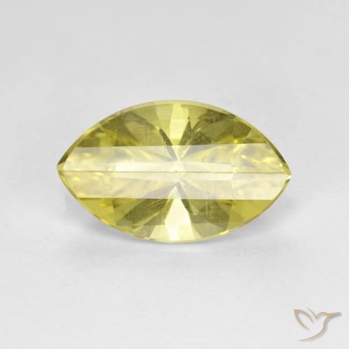 2.70ct Натуральный Средний желтый Кварц, Маркиза, Чистота VVS
