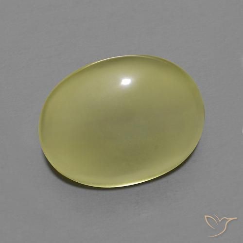 7.61ct Натуральный Светло-желтый Кварц, Овал, Прозрачный