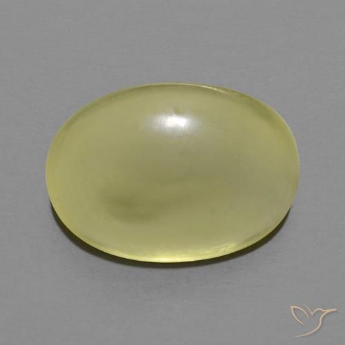 6.92ct Натуральный Средний желтый Кварц, Овал, Прозрачный