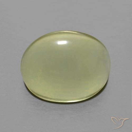 4.67ct Натуральный Зелено-желтый Кварц, Овал, Прозрачный