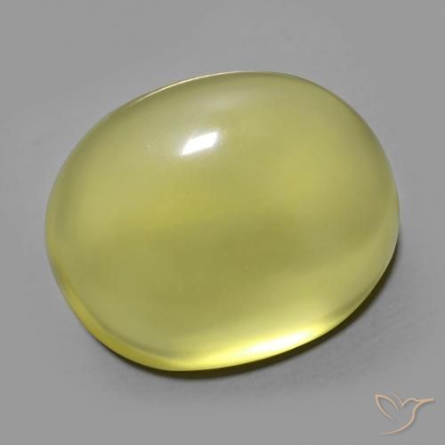24.95ct Натуральный Средний желтый Кварц, Овал, Прозрачный