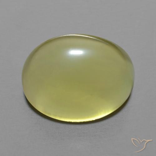 8.68ct Натуральный Палевый Кварц, Овал, Прозрачный