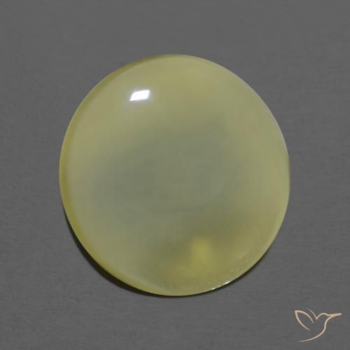 5.73ct Натуральный Светло-желтый Кварц, Круглый, Прозрачный